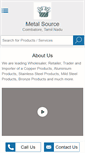 Mobile Screenshot of metalsourceindia.com